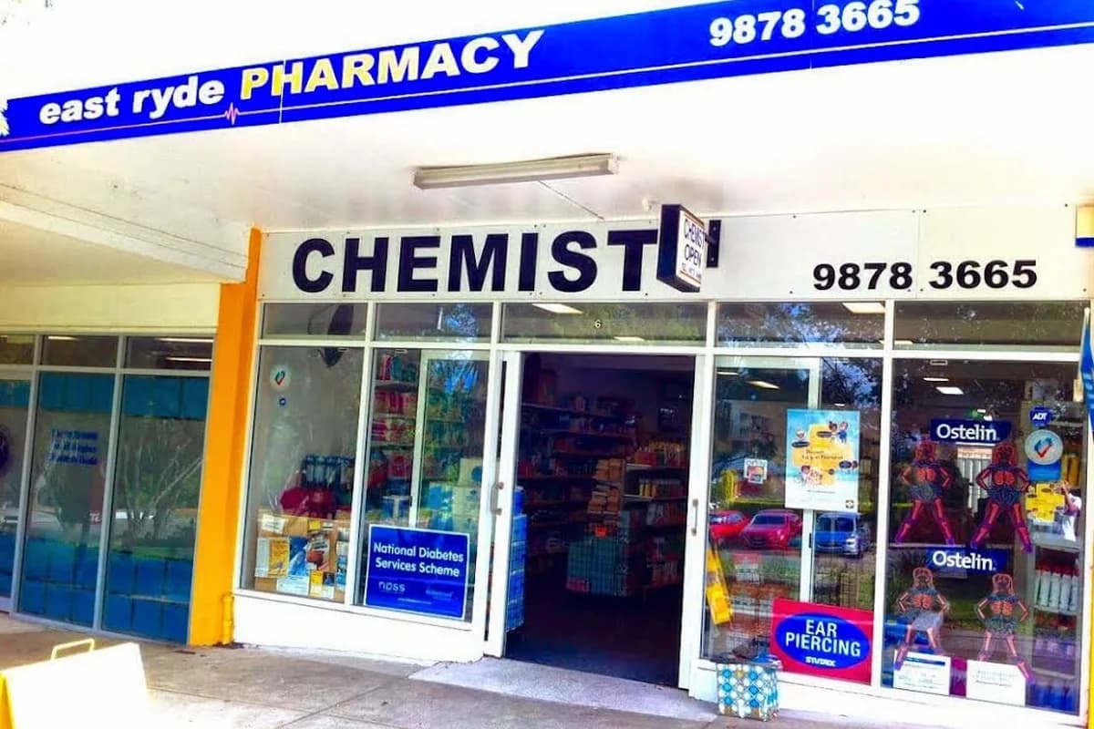 East Ryde Pharmacy pharmacy in East Ryde, NSW
